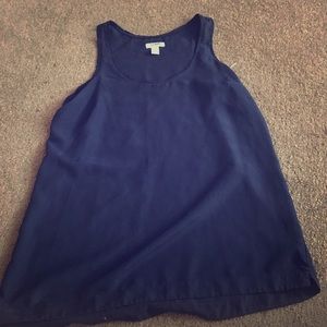 Blue Old Navy sleeveless blouse